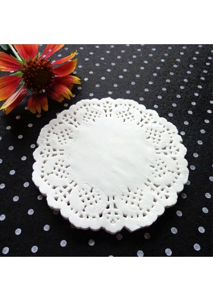 Dantel Doilies Kağıt 500 Adet 4 5 Inç Dekoratif Yuvarlak Placematlar Kek Için Astarlar Tatlılar Pişmiş Sofra Ekran (Yurt Dışından) fiyatları