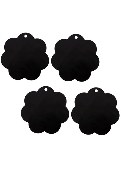 4 Pc Elektrik Indüksiyon Hob Koruyucu Mat 25CM Anti-Kayma Mat Silikon Ocak Koruyucu Kapak Isı Yalıtımlı Mat (Yurt Dışından)