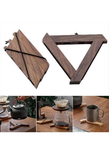 Ev Anti-Ölçekli Yalıtım Pedi Çok Fonksiyonlu Kahve Filtresi Rafı Maddi Ahşap Coaster (Yurt Dışından) fiyatları