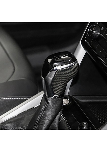 Vw Passat T-Cross Polo Tayron Tacqua Için Kuru Gerçek Karbon Fiber Araba Vardiya Trim Araç Dişli Vites Vites Değiştirme Kullanıcı (Yurt Dışından) fırsatları