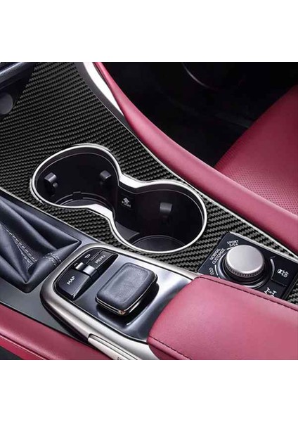 Merkez Konsol Kupa Tutucu Panel Kapak Trim Sticker Lexus Rx 2016 -2019 Aksesuarları Için Karbon Fiber (Yurt Dışından) indirimleri