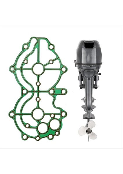 Tekne Motor Silindir Kafa Kapağı Conta 66T-11193-A2 Yamaha Için 2 Vuruşlu 40HP Dıştan Takma Motor (Yurt Dışından) modelleri