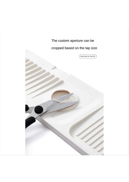 2pcs Silikon Musluk Sıçrama Pedi Banyo Mutfak Paspası Anti-Plaka Tahliye Ped Musluk Alt Su Geçirmez Kalınlaşma (Yurt Dışından) fırsatları