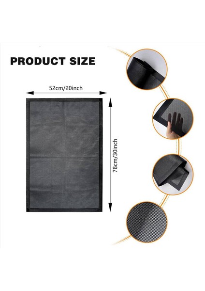 2pcs 52X78CM (20X30 Inç) Indüksiyon Hob Koruyucu Mat Manyetik Silikon Indüksiyon Hob Mat Indüksiyon Hob Kapak (Yurt Dışından) fırsatları