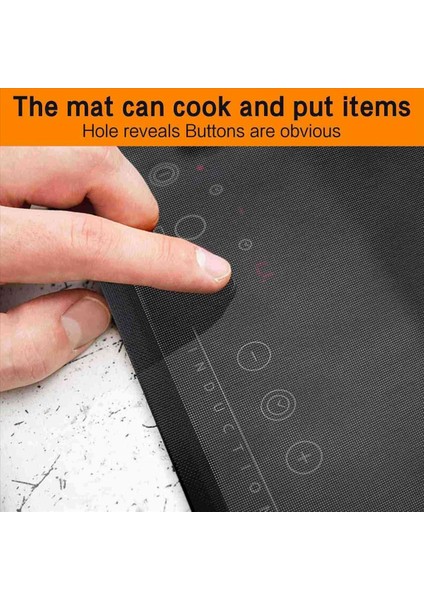2pcs 52X78CM (20X30 Inç) Indüksiyon Hob Koruyucu Mat Manyetik Silikon Indüksiyon Hob Mat Indüksiyon Hob Kapak (Yurt Dışından) indirimleri