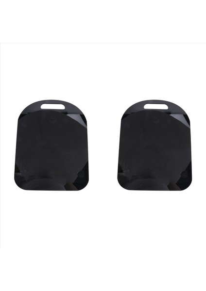 Thermomix Tm6 Tm5 Planörler Için 2x Katı Tahtası Zahmetsiz Hareketli Akrilik Yuvarlanma Kartı Siyah (Yurt Dışından)