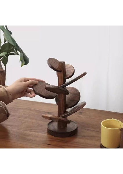 Ağaç Şeklindeki Bardak Altlıkları Mutfak Sıcak Yemek Paspasları Ağaç Şeklindeki Bardak Altlıkları Masaüstü Süsleri Bir Ağaç Coaster (Yurt Dışından) modelleri
