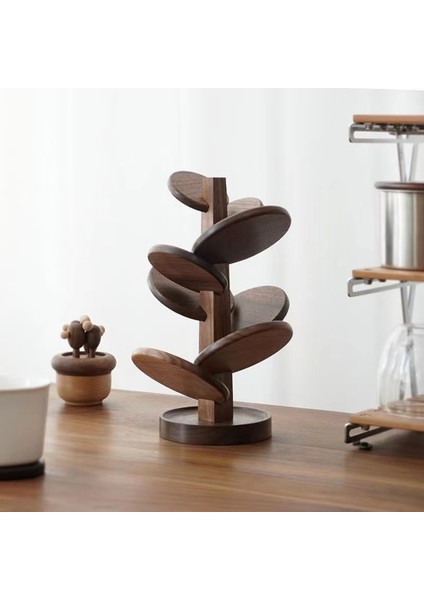 Ağaç Şeklindeki Bardak Altlıkları Mutfak Sıcak Yemek Paspasları Ağaç Şeklindeki Bardak Altlıkları Masaüstü Süsleri Bir Ağaç Coaster (Yurt Dışından) fırsatları