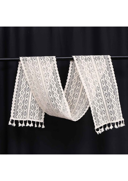 Rustik Düğün Dekorasyonu ve Çiftlik Evi Masa Dekoru Için 4x Zarif Krok Tığ Işareti Masram Masa Koşucu (Yurt Dışından) fırsatları