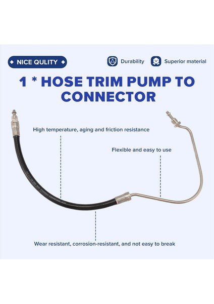 3853857 Omc Volvo Penta Için Hidrolik Trim Hortum 984024 985617 9-71605 Sierra 18-2135 (Yurt Dışından) fırsatları