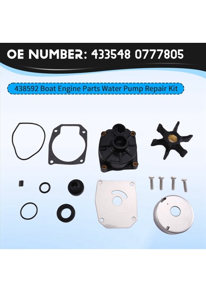 438592 Tekne Motor Parçaları Evinrude Johnson Omc 28 35 40 48 50 Hp Dıştan Takma Motorlar 433548 0777805 (Yurt Dışından) fırsatları
