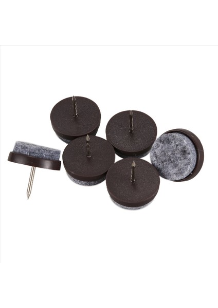 100PCS Sandalye Bacak Zemin Keçe Ped Skid Kayma Diy Tırnak Koruyucular 22MM (Yurt Dışından) indirimleri