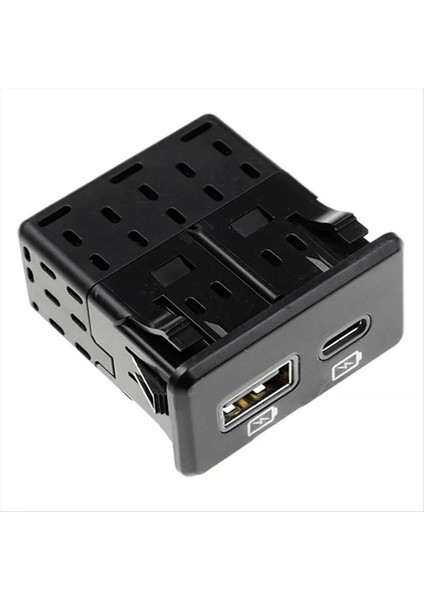 Araba USB Soket Yardımcı Bağlantı Noktası Adaptörü USB Arayüzü T98Q7-6RR0A Nissan Için T98Q76RR0A 795405062 (Yurt Dışından)