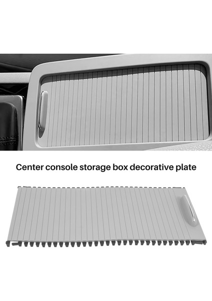 Araç Iç Kapalı Merkez Konsol Makarası Kapak -Mercedes C/e -Cals W204 S204 W212 S212 A20468076079051 Gri (Yurt Dışından) fiyatları