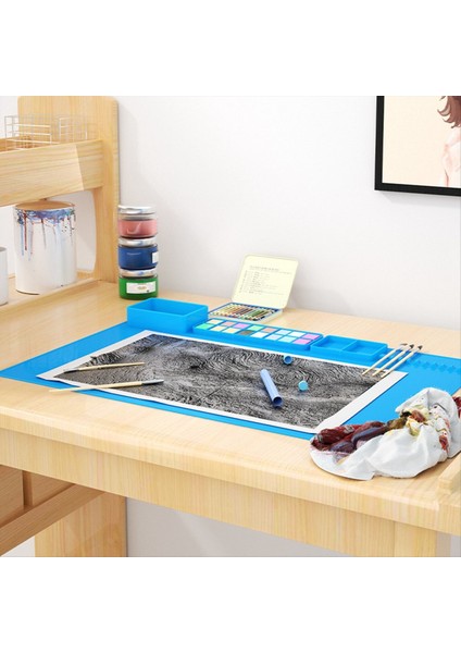 Masa Mat Çizim Mat Çocuk Diy Grafiti Mat Sanat Boyama Mat Masa Masası Mat Yeşil (Yurt Dışından) fiyatları