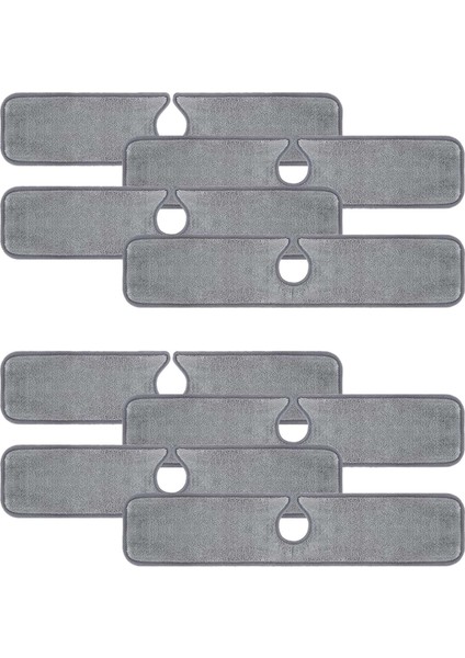 2x Lavabo Sıçrama Koruyucusu Mutfak Için Musluk Emici Paspas Musluk Arkasında Çanak Kurutma Mat Tezgah Için Kurutma Pedleri (Yurt Dışından)