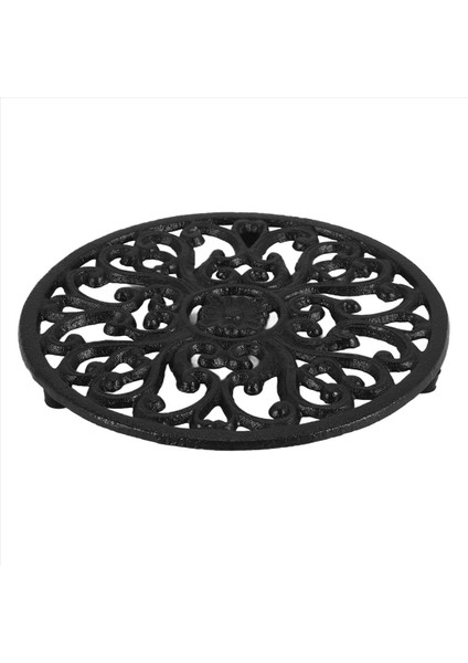 Yuvarlak Dökme Demir Trivet 6 7 Inç Demir Isı Izleme Trivet Mutfak Yemek Masası Dekoru Için Kayan Olmayan Potholders (Yurt Dışından) modelleri