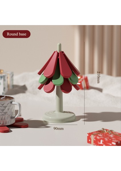 Noel Ağacı Şekilli Katlanabilir Silikon Yalıtım Mat Yüksek Sıcaklık Dirençleri Ağaç Şeklinde Tablo Mat Anti Kayma Mat (Yurt Dışından) fiyatları