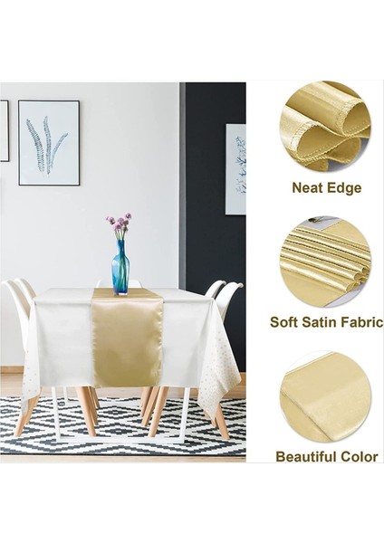 Tek Kullanımlık Plastik Masa Örtüleri Saten Masa Koşucusu Seti Nokta Masa Örtüsü Saten Masa Koşucusu Parti B (Yurt Dışından) fiyatları