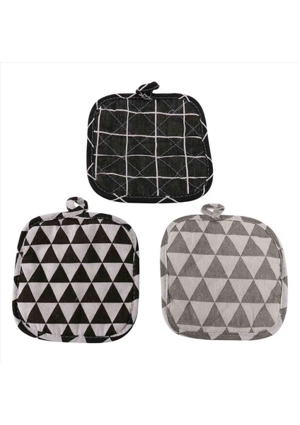 12 Adet Pamuklu Tencere Tutucuları Makine Yıkanabilir Isıya Dayanıklı Potolder Kare Pot Tutucu Pişirme Için Asılı Döngü ile (Yurt Dışından) fiyatları