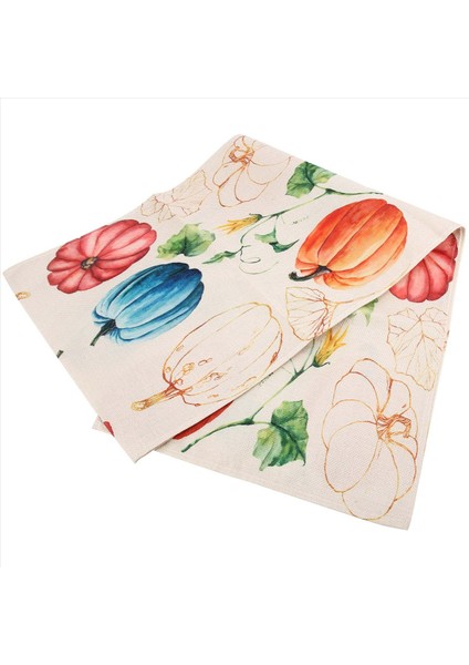 Sonbahar Okaliptüs Bırakan Kabak Masa Koşucu Sonbahar Şükran Günü Mutfak Yemek Masa Dekorasyonu Kapalı B Için (Yurt Dışından) modelleri