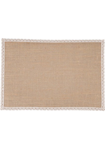 24PCS Keten Masa Paspas Placemat Seti Doğal Jüt Dokuma Sofra Takımı Mat Düğün Dekorasyonu (Yurt Dışından) modelleri