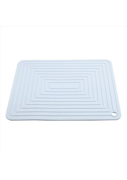 Büyük Silikon Tencere Tutucu Kare Kalın Isı Yalıtım Pedi Değil Olmayan Oluk Mutfak Masası Mat (Açık Mavi) (Yurt Dışından) fiyatları
