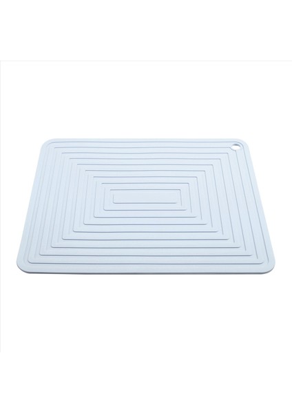 Büyük Silikon Tencere Tutucu Kare Kalın Isı Yalıtım Pedi Değil Olmayan Oluk Mutfak Masası Mat (Açık Mavi) (Yurt Dışından) indirimleri