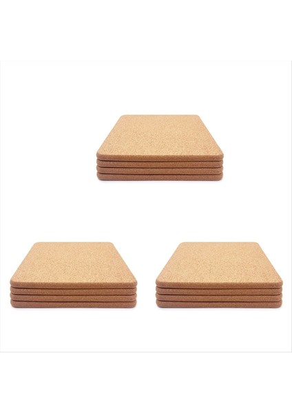 12X Yüksek Yoğunluklu Kalın Kare Ped Sıcak Yemekler Için (Yurt Dışından)