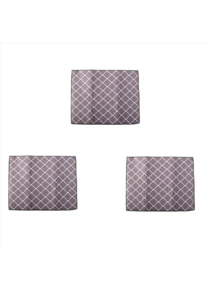 3x Mutfak Tezgah Emme Mat Takım Kupası Kase Yemek Drenaj Tedesi Kuru Pedi Kontrol Pedi Masaüstü Emme Mat Mat (Yurt Dışından)