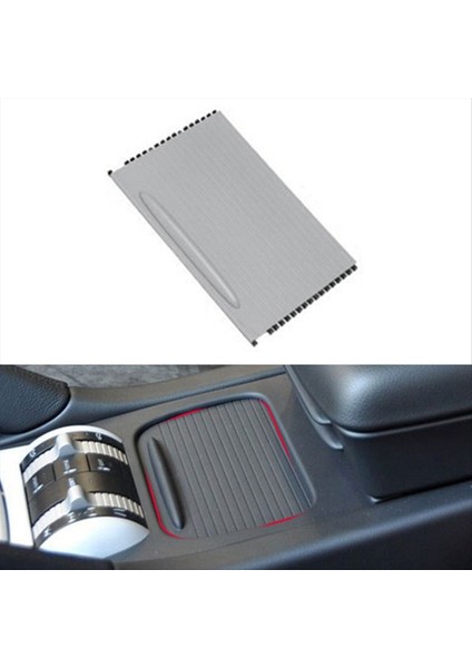 Porsche Cayenne Için Araba Merkez Konsol Su Kupası Tutucu Perde 955 2003-2010 Içecek Tutucu Slayt Silindir (Yurt Dışından) modelleri