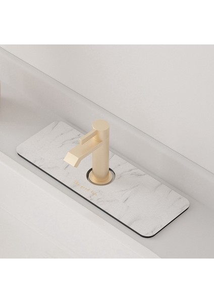 Yumuşak Diatomit Emici Musluk Zemin Mat Dip Ders Dayanıklı Mutfak Lavabo Pedi Sıçrama Koşullu Su Halı Banyo 1 (Yurt Dışından) fiyatları