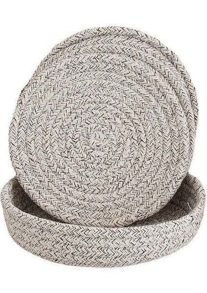 Isı Yalıtım Pad Seti Set Tutucular Seti Trivets Seti Pamuk Iplik Dokuma Sıcak Yemekler Için Trivets Hot Pot Tutucular (Yurt Dışından)