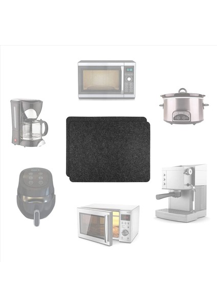 6 Adet Hava Fritöz Tezgahı Için Isıya Dayanıklı Mat Isı Koruyucusu Slip Slip Isı Kanıtı Mat Mutfak Blender Için Sıcak Pedler (Yurt Dışından) fırsatları