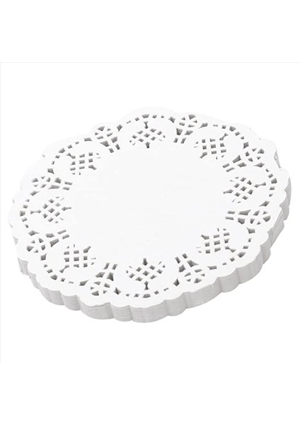 Dantel Doilies Kağıt 400 Adet 4 5 Inç Dekoratif Yuvarlak Placematlar Kek Için Astarlar Tatlılar Pişmiş Sofra Ekran (Yurt Dışından) modelleri