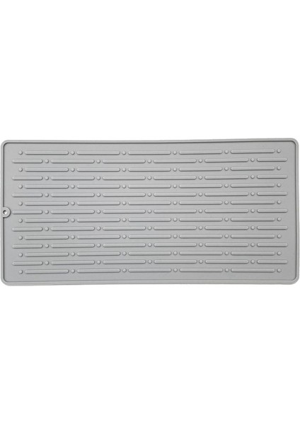 Silikon Kare Dikkat Kurutma Mat Tahliye Padi Su Filtre Masa Placemat Mutfak Isıya Dayanıklı Koruma Dayanıklı B (Yurt Dışından)