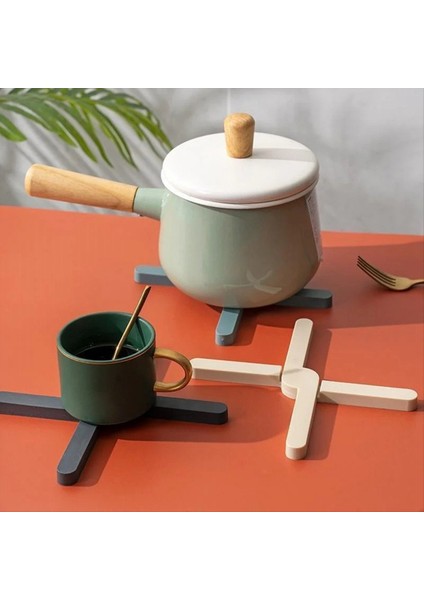 C-Katlanabilir Trivet Paspaslar Sıcak Pot Tutucu Sıcak Pedler Kurutma Mat Tablo Mutfağı Için Isıya Dayanıklı (Katlanabilir x Şekilli) (Yurt Dışından) modelleri