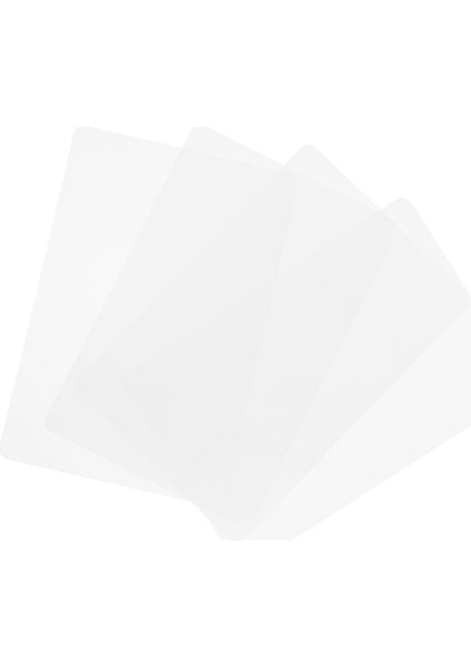 Şeffaf Mutfak Mat Sehpa Mat Masa Koruyucusu Su Geçirmez Placemats Worktop Tasarrufu Placemat Set 4 Parça (Yurt Dışından) fırsatları