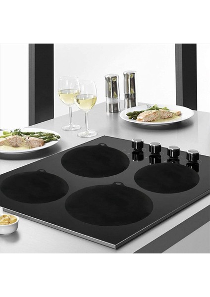12 Pcs Elektrikli Indüksiyon Hob Koruyucu Mat Kayma Önleyici Silikon Paspas Ocak Çizik Koruyucusu Kapağı Isı Yalıtılmış Paspas (Yurt Dışından) fiyatları