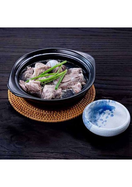 20 Adet Sıcak Bulaşıklar Için Rattan Trivets Sıcak Pedler Masa Için Dayanıklı Pot Tutucu Mutfak Için Isıya Dayanıklı Paspaslar (Yurt Dışından)