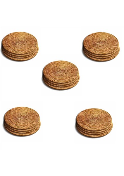 20 Adet Sıcak Bulaşıklar Için Rattan Trivets Sıcak Pedler Masa Için Dayanıklı Pot Tutucu Mutfak Için Isıya Dayanıklı Paspaslar (Yurt Dışından) modelleri