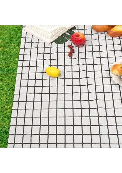 Tek Kullanımlık Masa Örtüsü Dikdörtgen Kalınlaşmış Kamp Masa Örtüsü Su Geçirmez ve Yağ Geçirmez Piknik Paspas B (Yurt Dışından) fırsatları