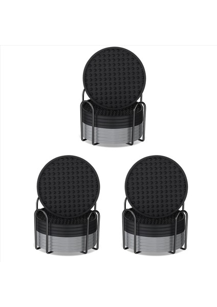 Içecekler Için 30 Paket Bardak Altlığı Silikon Coaster Tutucu Slips Fludip Koruma Yıkanabilir Bardak Bardak Altlıkları Isıya Dayanıklı (Yurt Dışından)