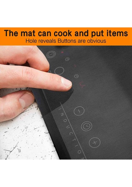 52X78CM (20X30 Inç) Indüksiyon Hob Koruyucu Mat Manyetik Silikon Indüksiyon Hob Mat Indüksiyon Hob Kapak Korustan (Yurt Dışından) indirimleri