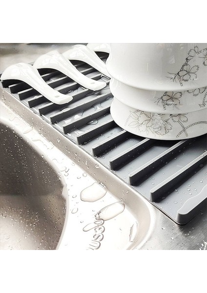 2x Büyük Silikon Tabak Kurutma Paspas 32 5X20CM Boyut Boyut Mat Koruma Isıya Dayanıklı Sayaç Üst Mat B (Yurt Dışından) fiyatları