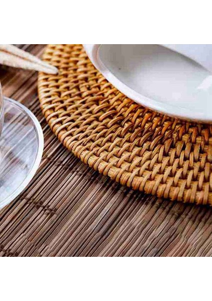 20 Adet Sıcak Bulaşıklar Için Rattan Trivets Sıcak Pedler Masa Için Dayanıklı Pot Tutucu Mutfak Için Isıya Dayanıklı Paspaslar (Yurt Dışından) indirimleri
