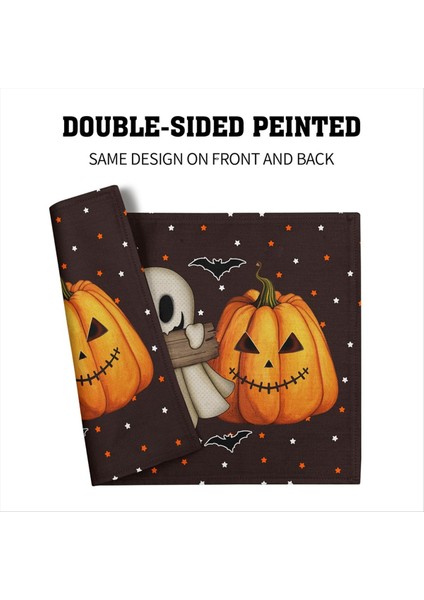 Cadılar Bayramı Placemats 4 Parça Placemats Mutfak Masa Üstü Kapalı ve Dış Slip Olmayan Isıya Dayanıklı Masa Paspasları (Yurt Dışından) modelleri