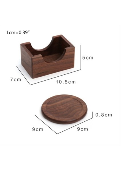 6pcs Ceviz Ahşap Barış Placemats Dekor Yuvarlak Isıya Dayanıklı Içecek Mat Ev Mutfak Masa Çay Kahve Bardağı (Yurt Dışından) indirimleri