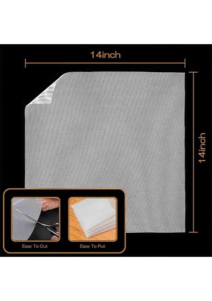 Silikon Kurutucu Tabakaları Meyve Kurutucu Için Premium Çubuk Olmayan Silikon Ağ Kurutucu Tepsisi Yeniden Kullanılabilir 24PCS (Yurt Dışından) modelleri