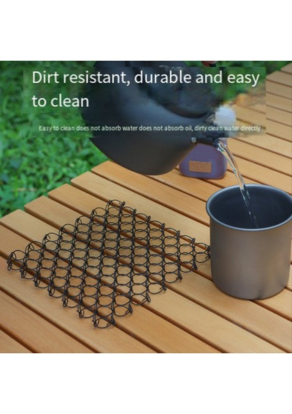 Açık Kamp Yalıtım Pedi Anti Selam Masa Pedi Pot Pedi Metal Isıya Dayanıklı Ped Çay Kapları Için Kullanılan Vb (Yurt Dışından) modelleri